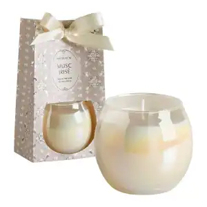 perfumed candle pearly celebration 170g musc irise